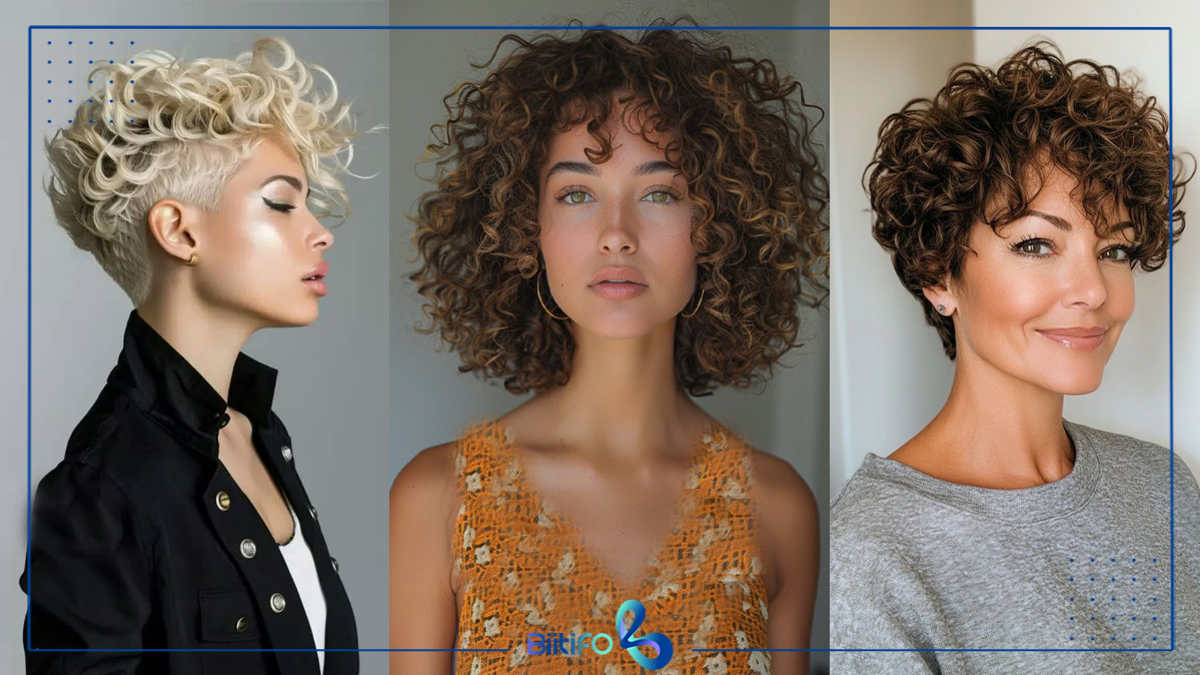 مدل کوتاهی برای موهای وز و پرپشت