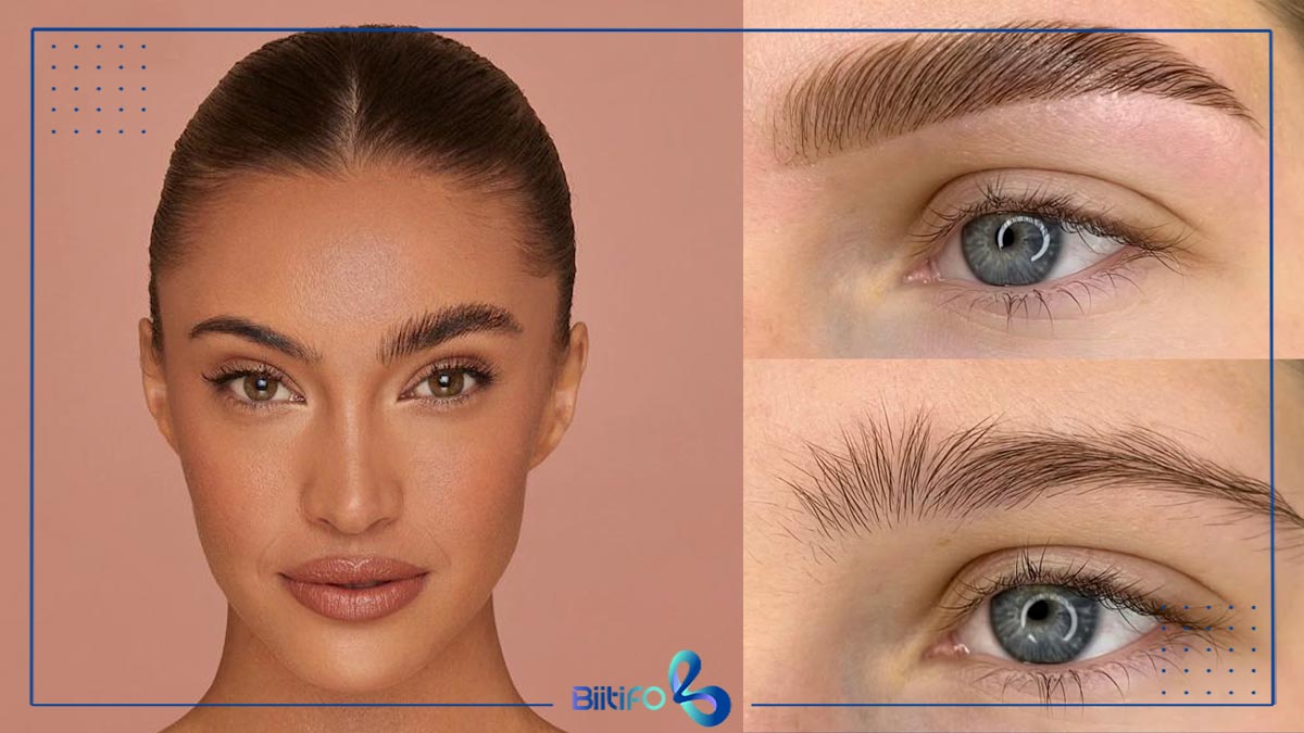 روش‌های مختلف لیفت ابرو بدون نیاز به آرایشگاه