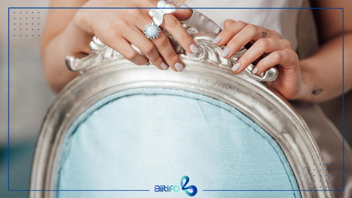 هماهنگی رنگ ناخن با لباس عروس و تم مراسم