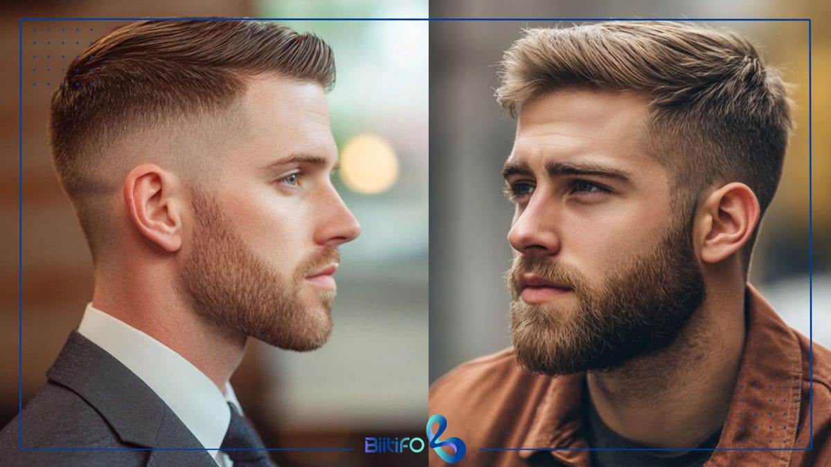 مدل سزار کلاسیک با ریش متوسط 