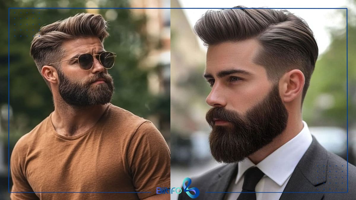 مدل اسلیک بک و ریش بلند