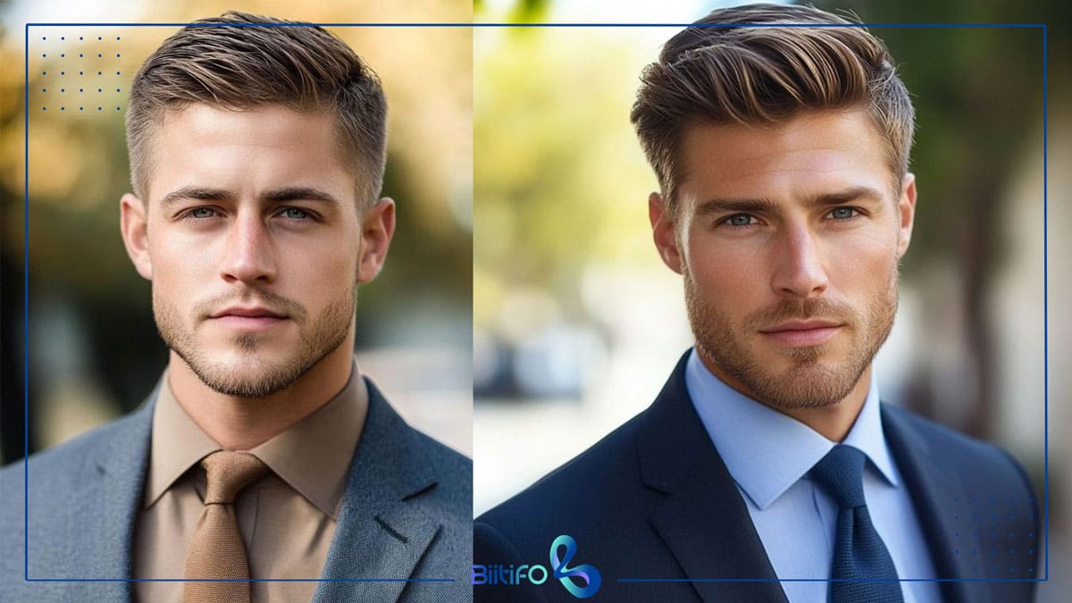 مدل آیوی لیگ با ته‌ریش
