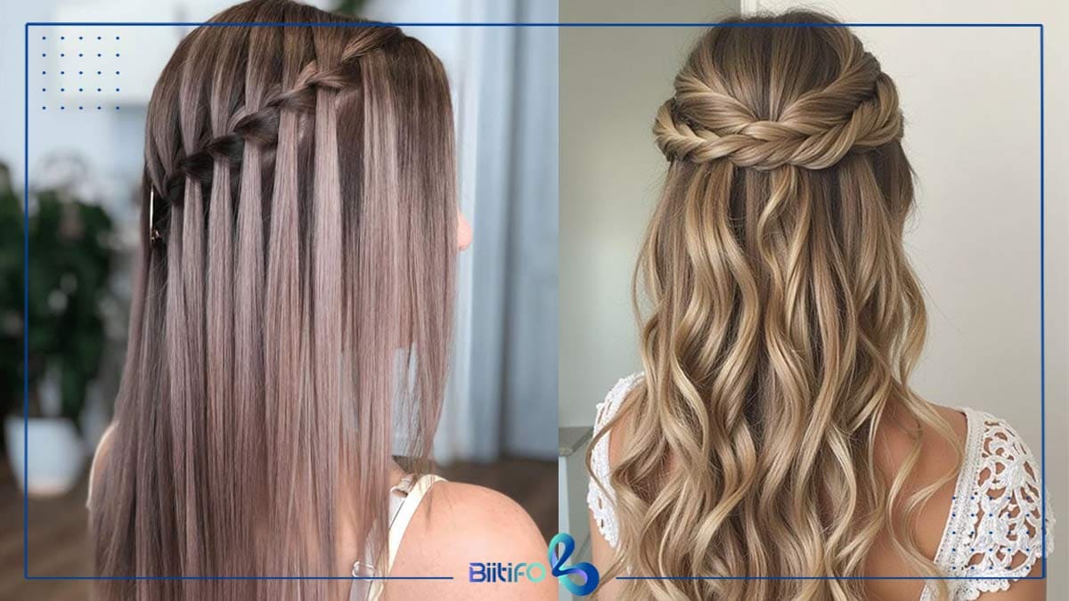 بافت آبشاری (Waterfall Braids)