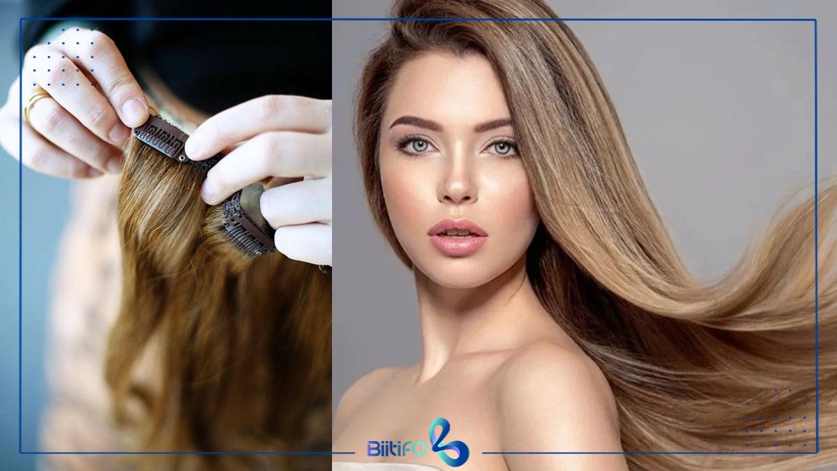 اکستنشن‌های کلیپس‌دار
