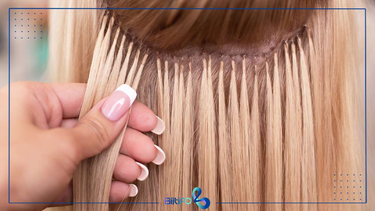 اکستنشن موی طبیعی و مصنوعی