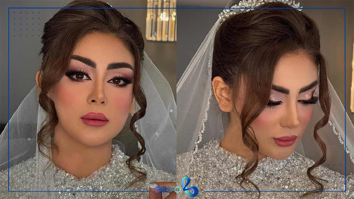 میکاپ عروسکی شاین برای عروس