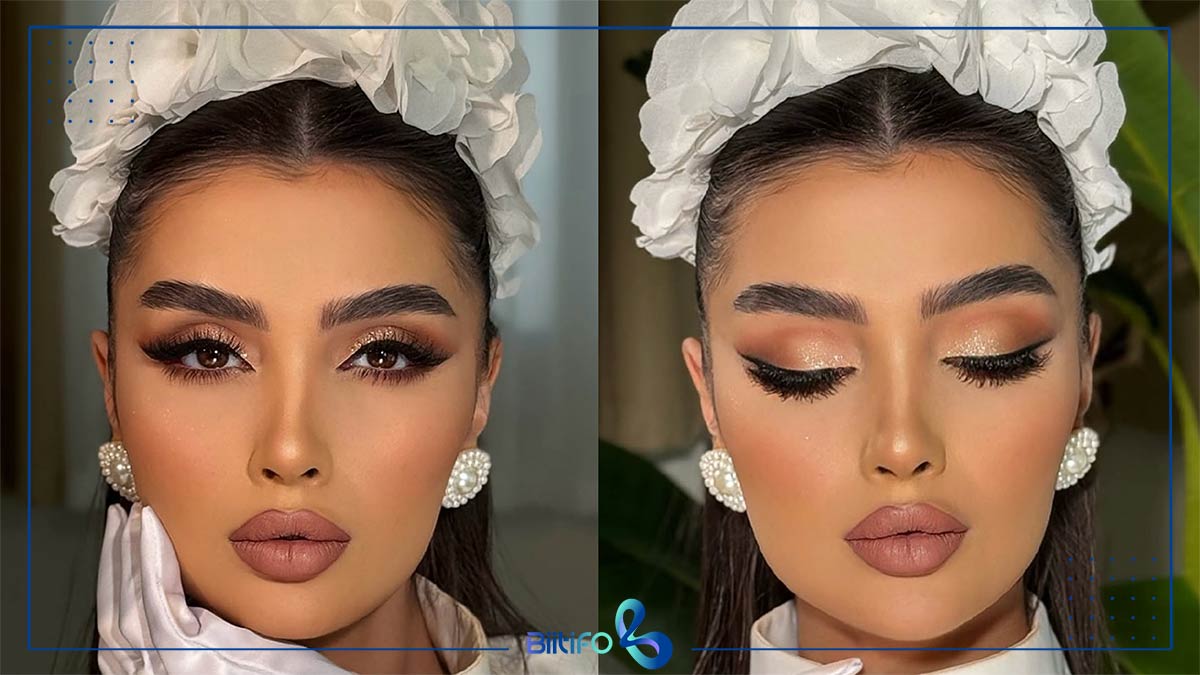 میکاپ عروسکی لایت برای عروس