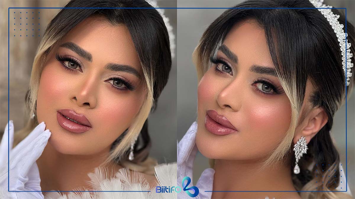 میکاپ عروسکی دخترانه عروس