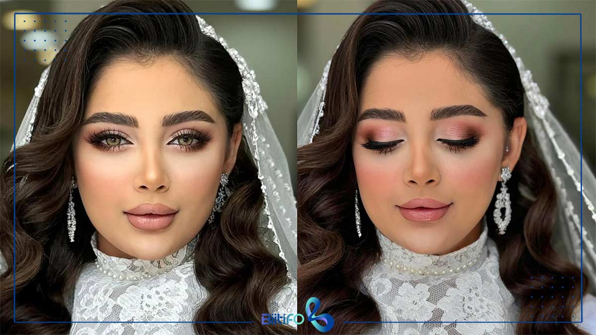 میکاپ عروسکی دخترانه برای عروس