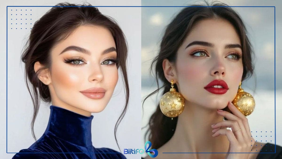 میکاپ کلاسیک تولد 