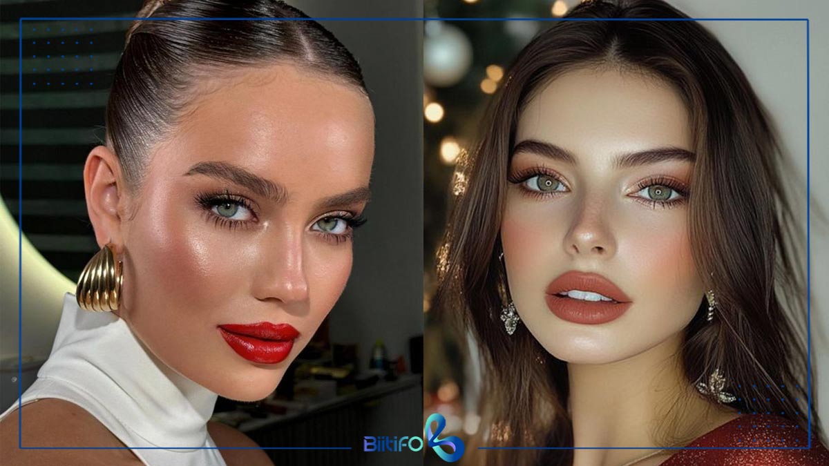 میکاپ رنگی ملایم