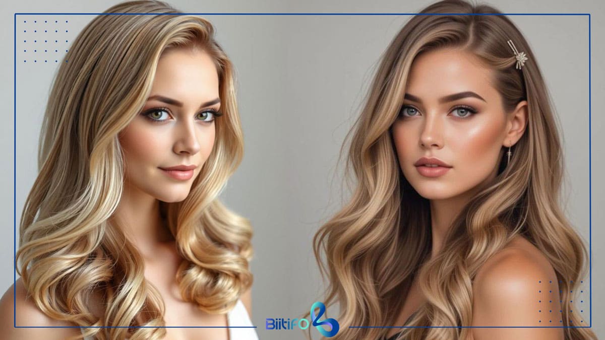 تکنیک فولیاژ مو