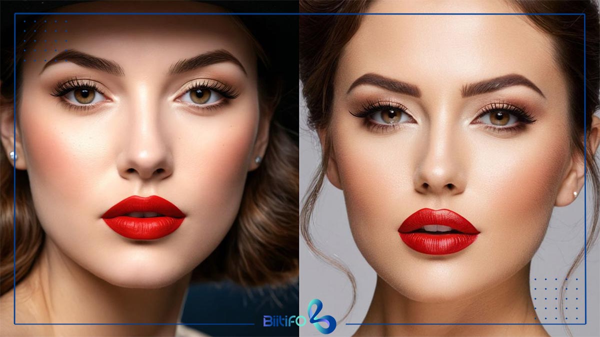 رژ لب قرمز کلاسیک