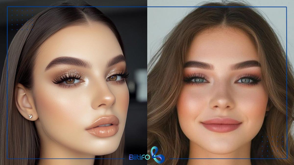 رنگ ابرو قهوه‌ای سوخته