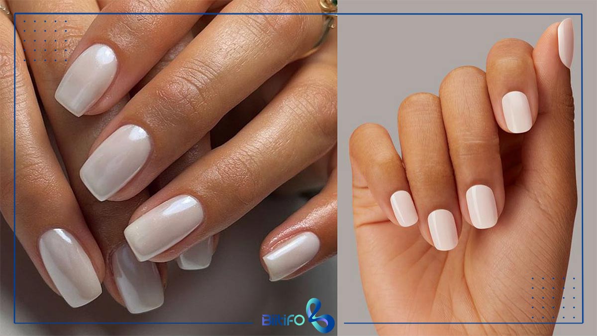 لاک سفید برای پوست سبزه