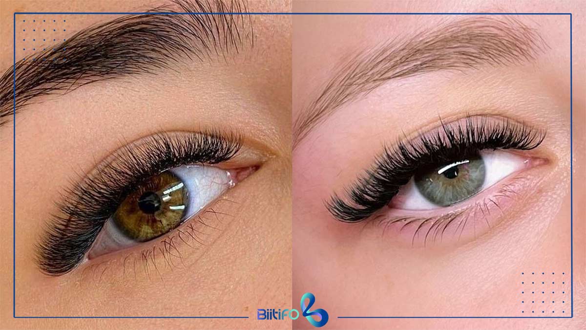 کاشت مژه عروسکی کوتاه