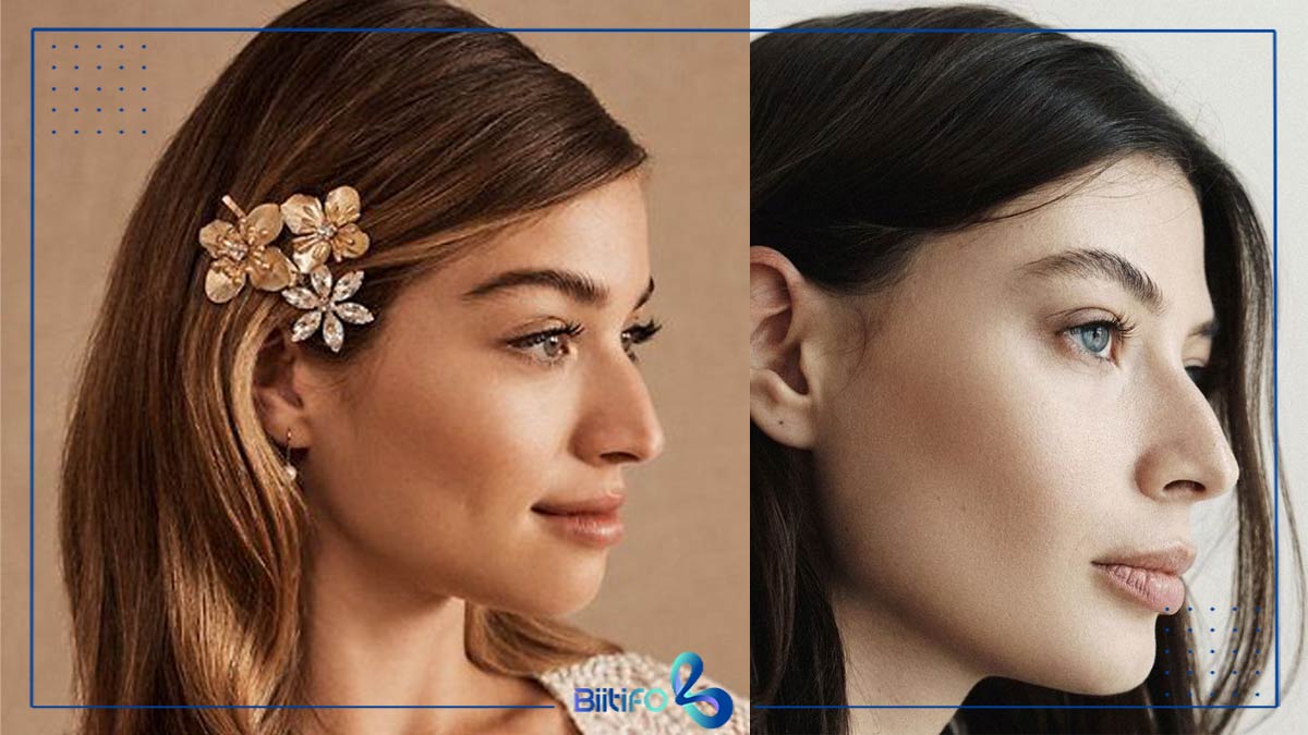 چگونه بینی قوز دار را کانتور کنیم؟