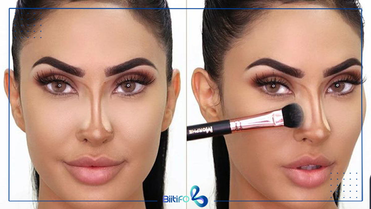 اشتباهات رایج در کانتور بینی قوزدار