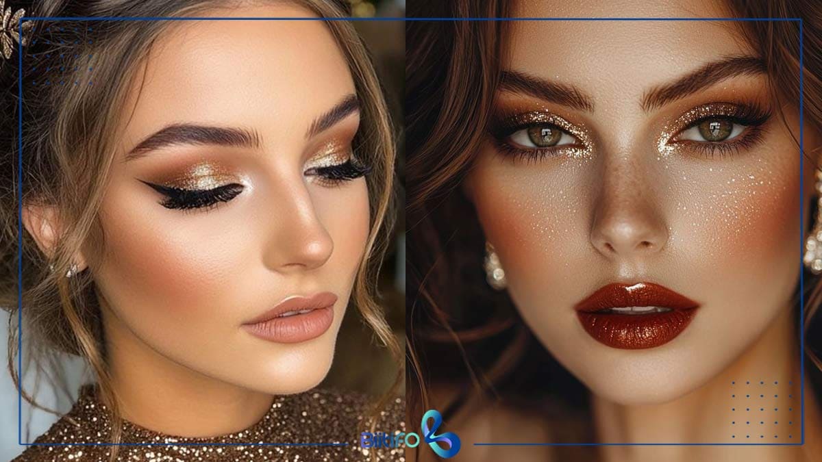 میکاپ اسموکی شاین