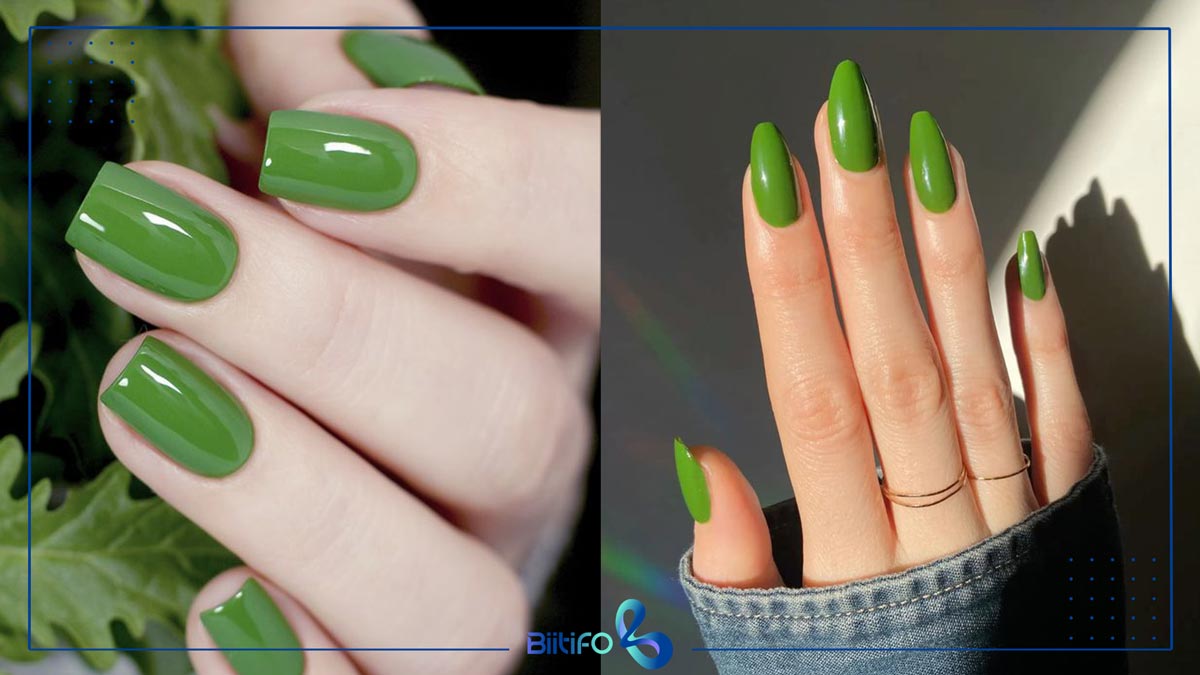 رنگ لاک سبز فسفری