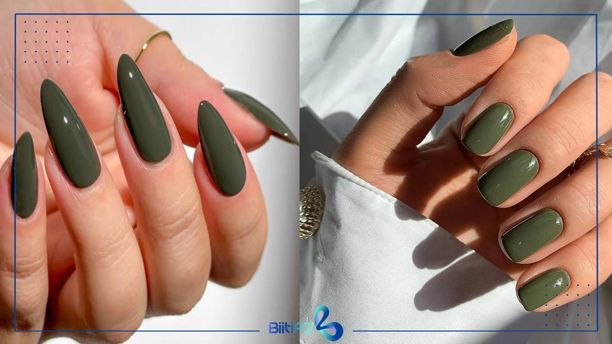 رنگ لاک سبز لجنی