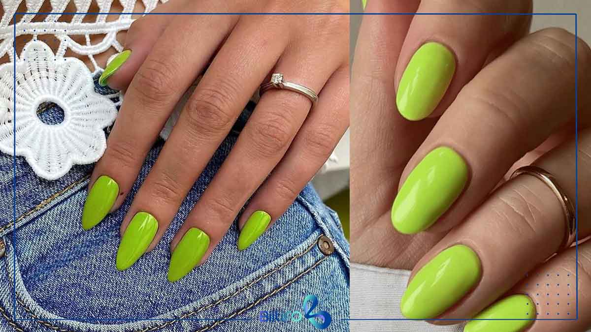 رنگ لاک سبز فسفری