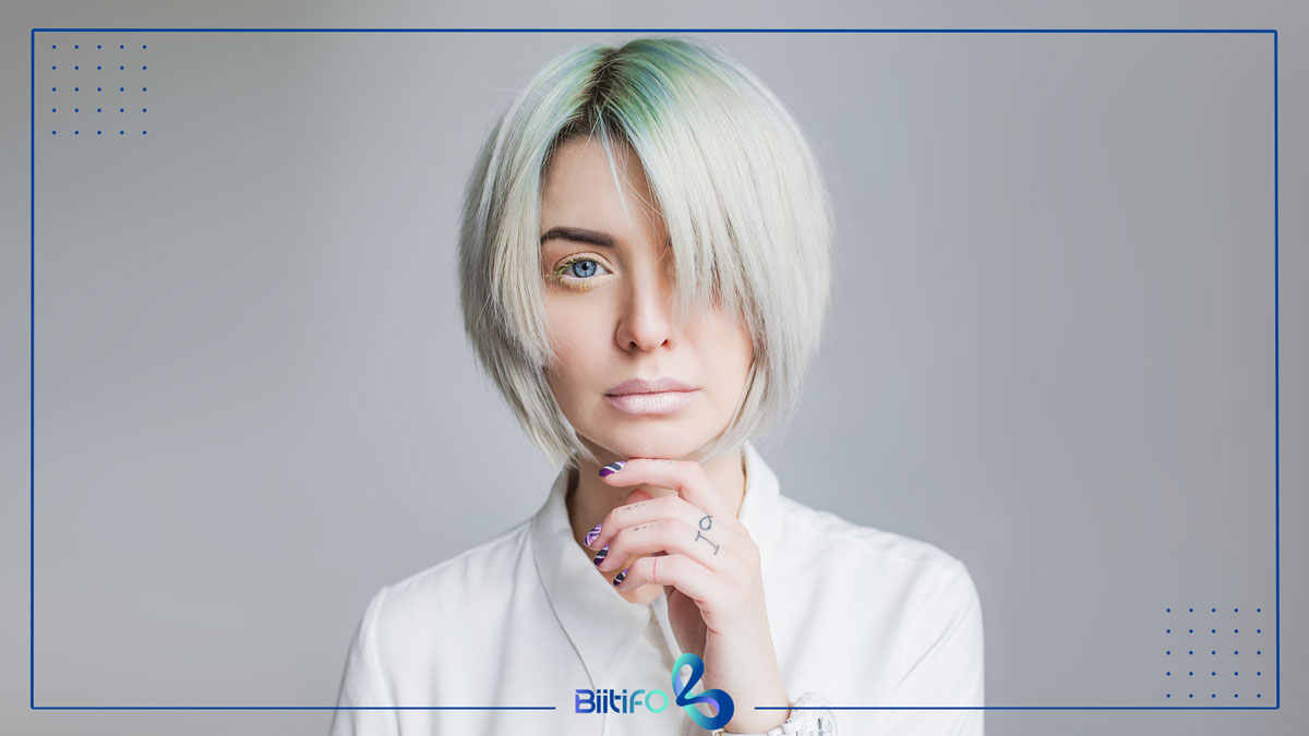 رنگ مو برای پوست سفید