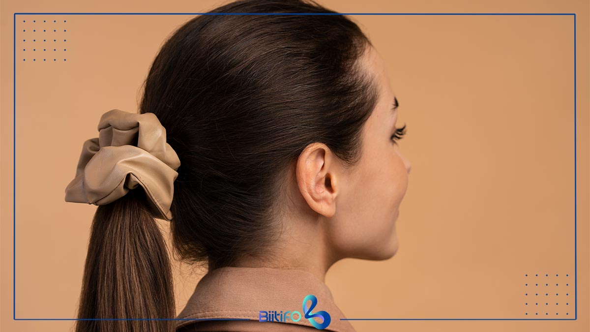 استایل کردن مدل موی دم اسبی