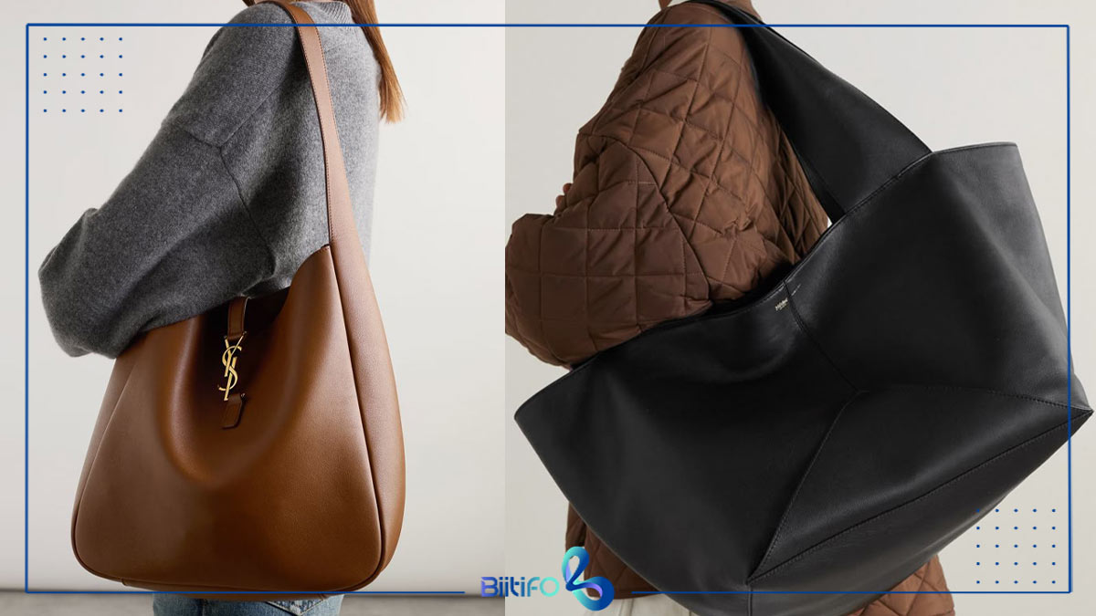 کیف‌های شل و بدون ساختار برای پاییز