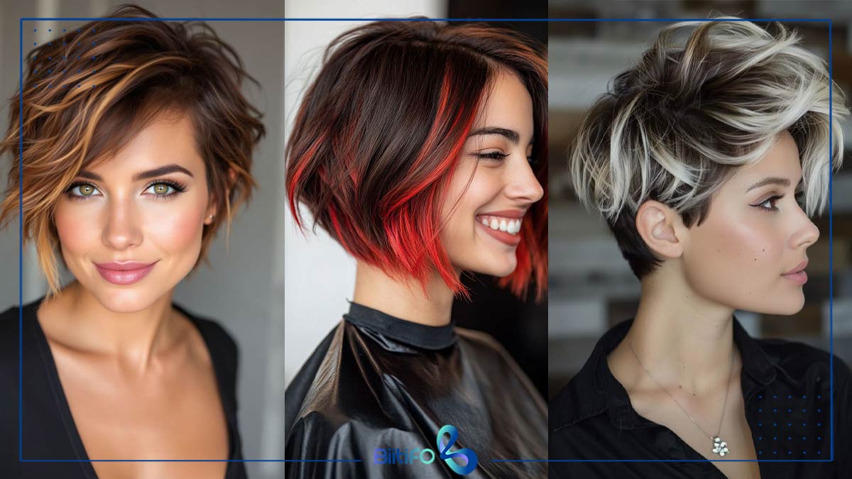 تکنیک‌های کاربردی رنگ مو برای موهای کوتاه
