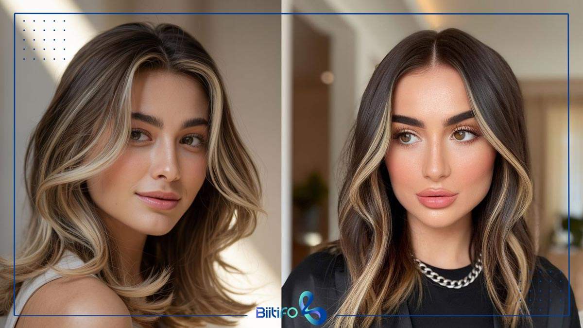 فیس فریم بلوند طبیعی