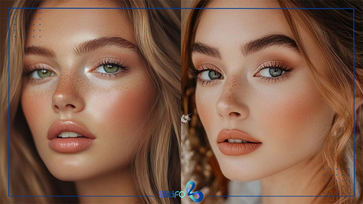 میکاپ لایت پاییزی