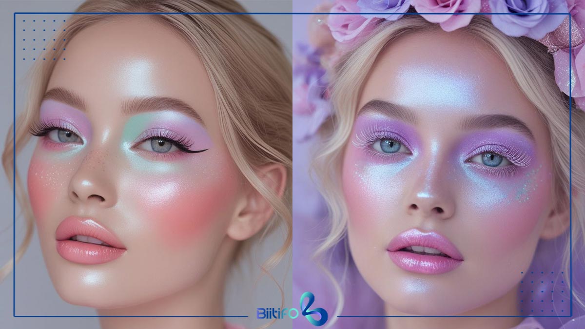 میکاپ ژورنالی ترکیبی