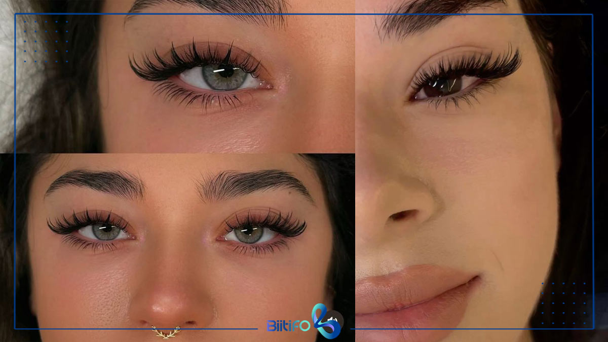 کاشت مژه اسپایکی عروسکی