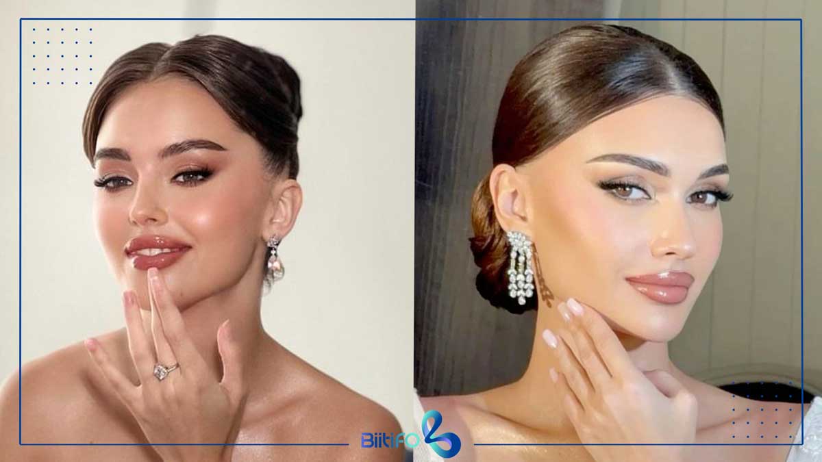 مدل میکاپ روسی عروس