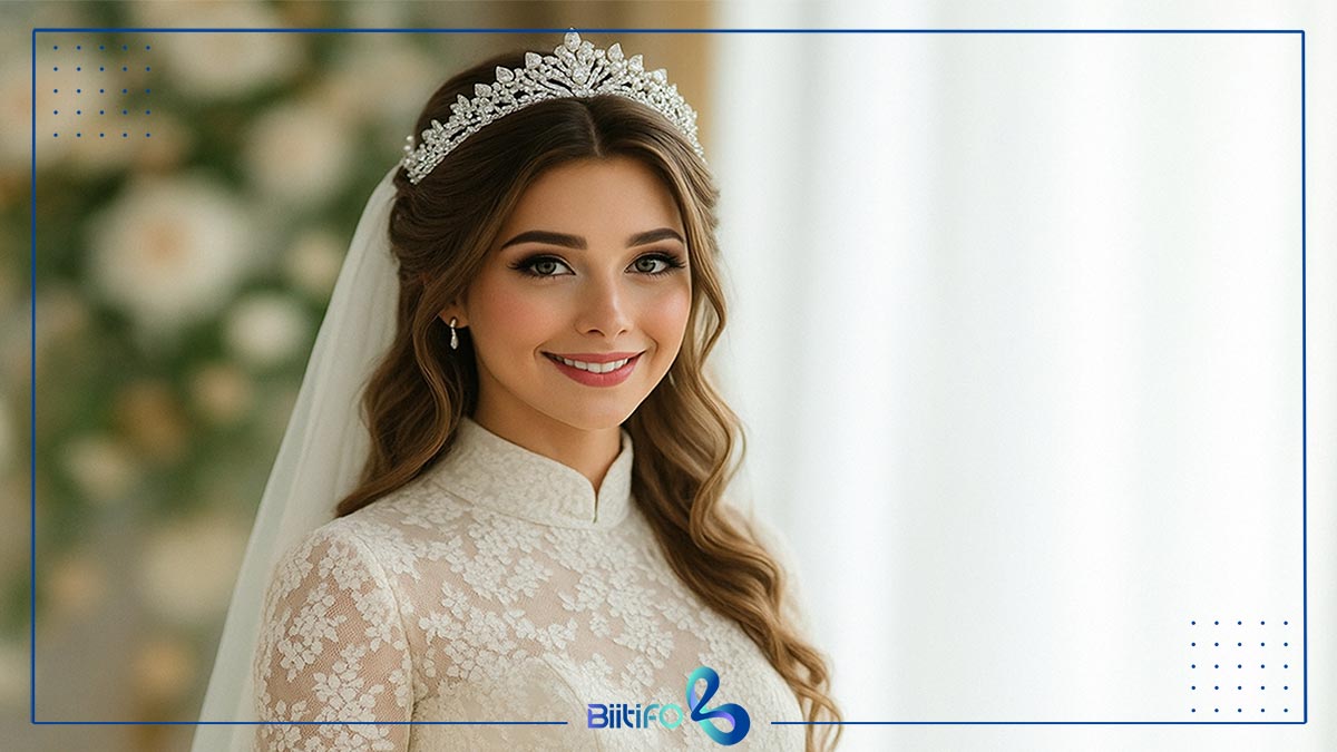 بهترین مدل مو باز عروس