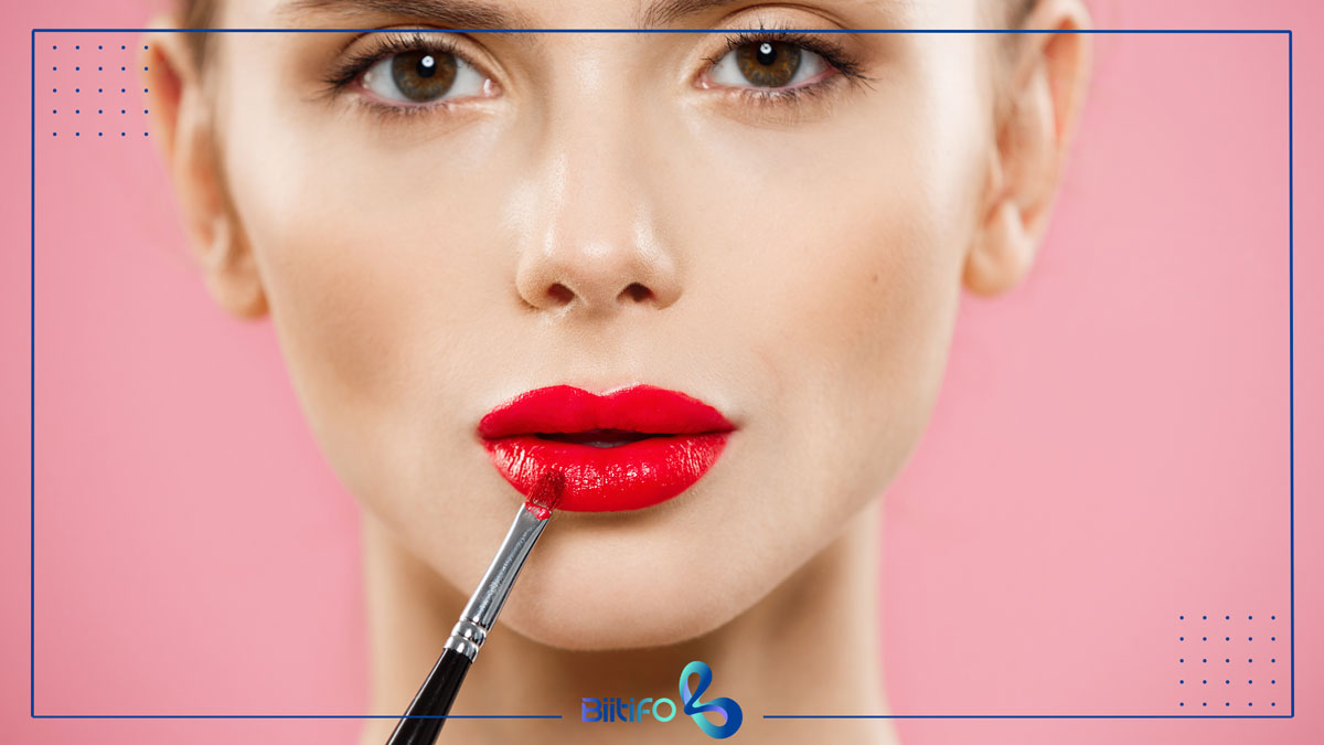 هماهنگی رژگونه با رژ قرمز